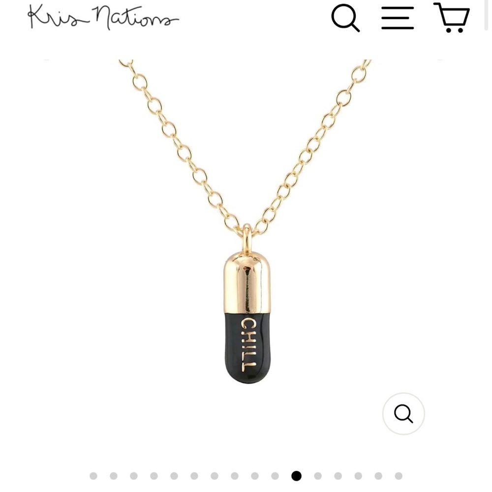 Chill Pill Necklace